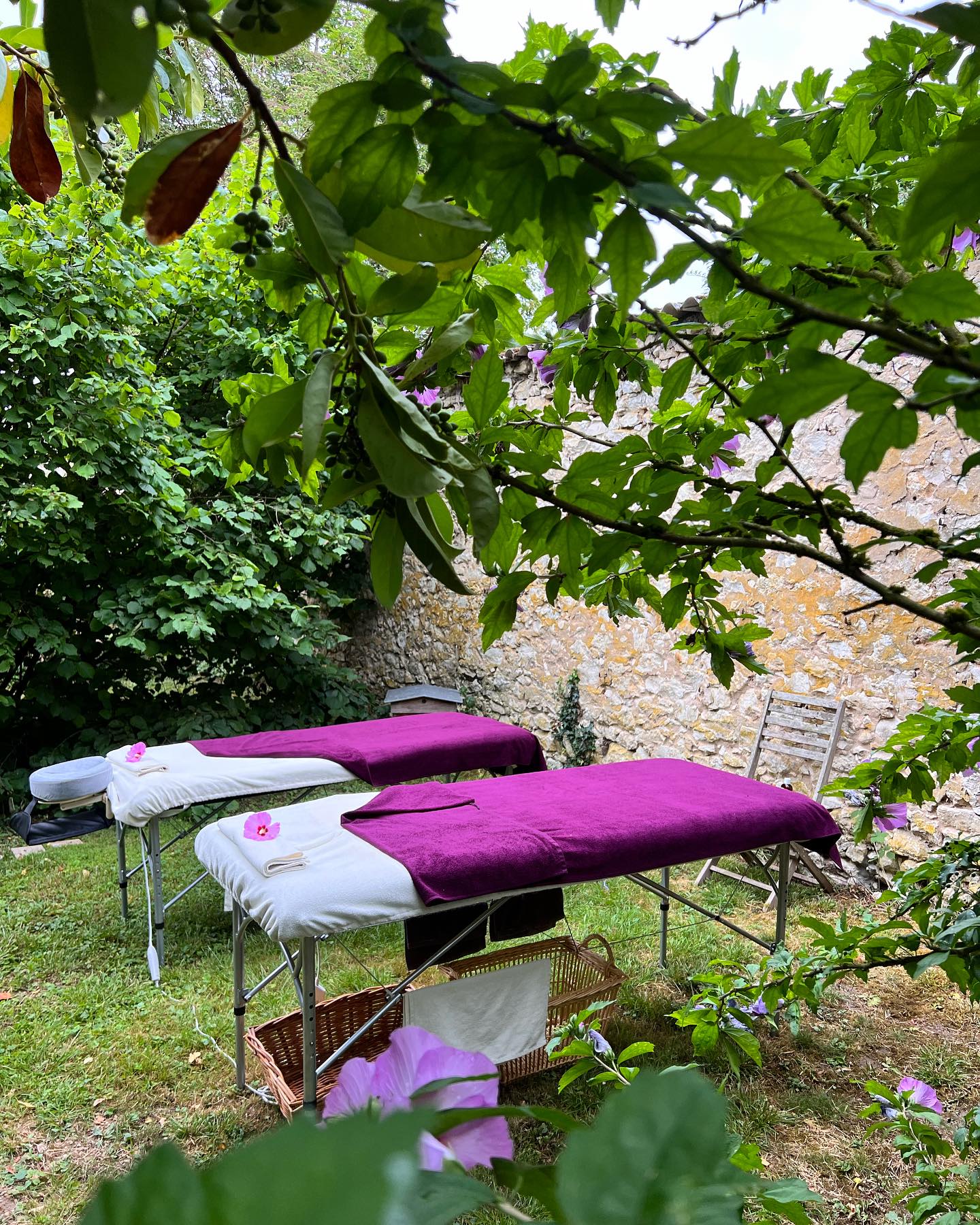 tables de massage pour duo