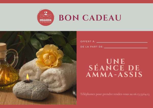 bon cadeau massage
